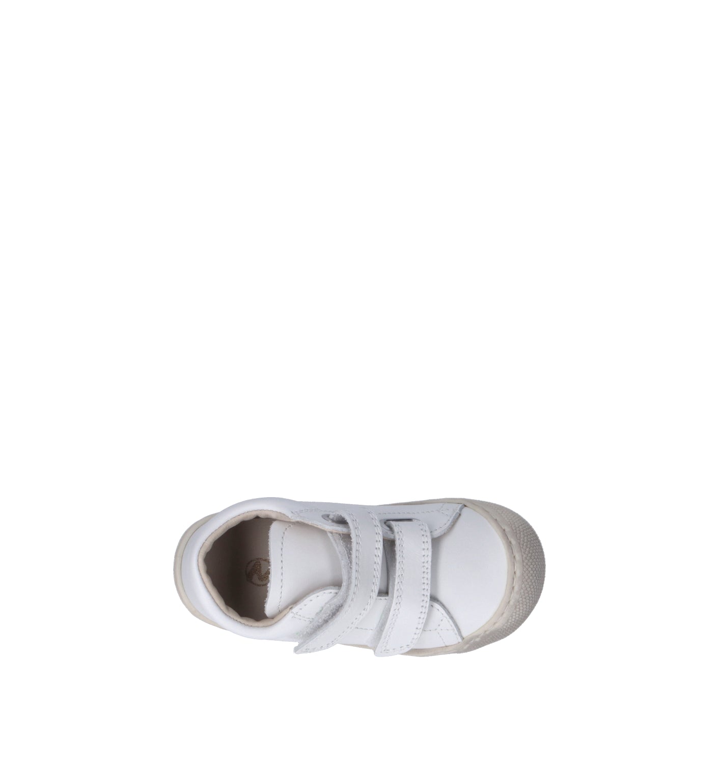 NATURINO Sneaker bimbo bianca in pelle