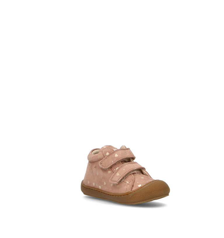 NATURINO Sneaker bimba rosa in suede