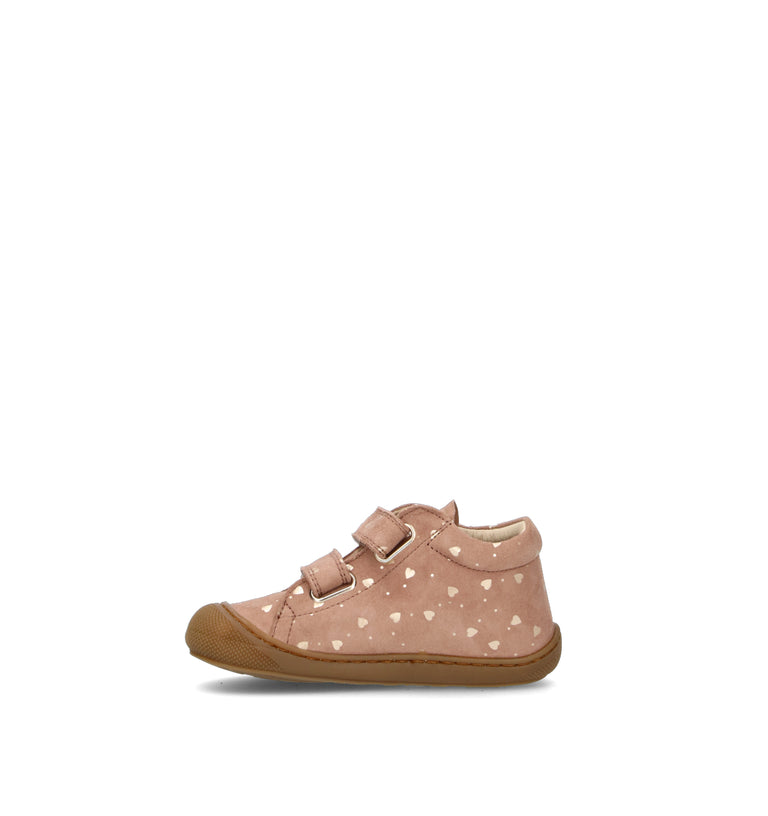 NATURINO Sneaker bimba rosa in suede