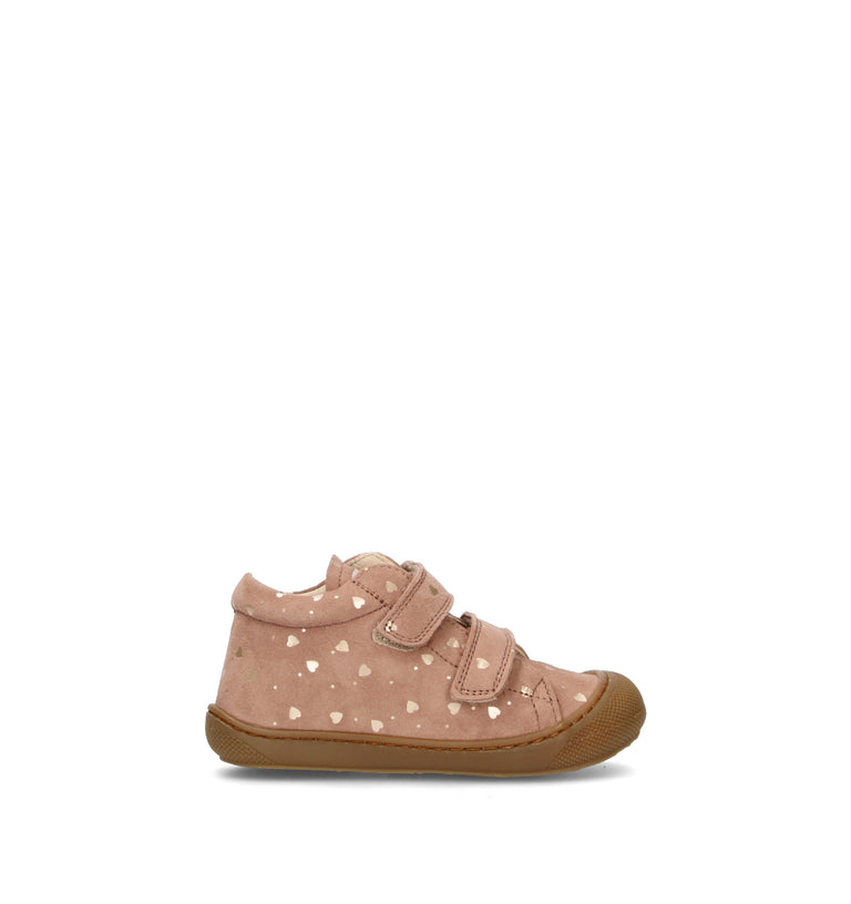 NATURINO Sneaker bimba rosa in suede