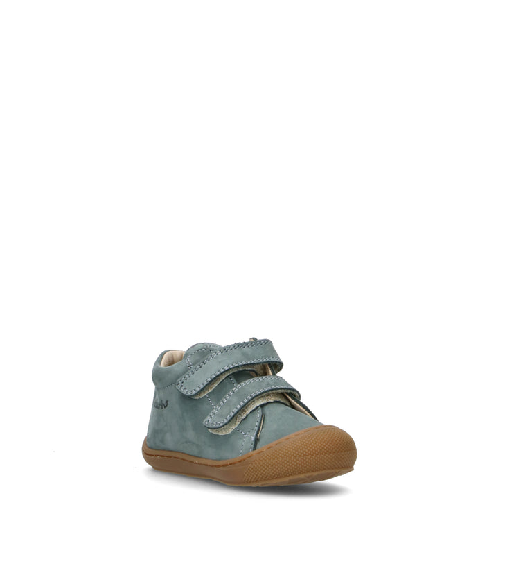 NATURINO Sneaker bimbo azzurra in nabuk