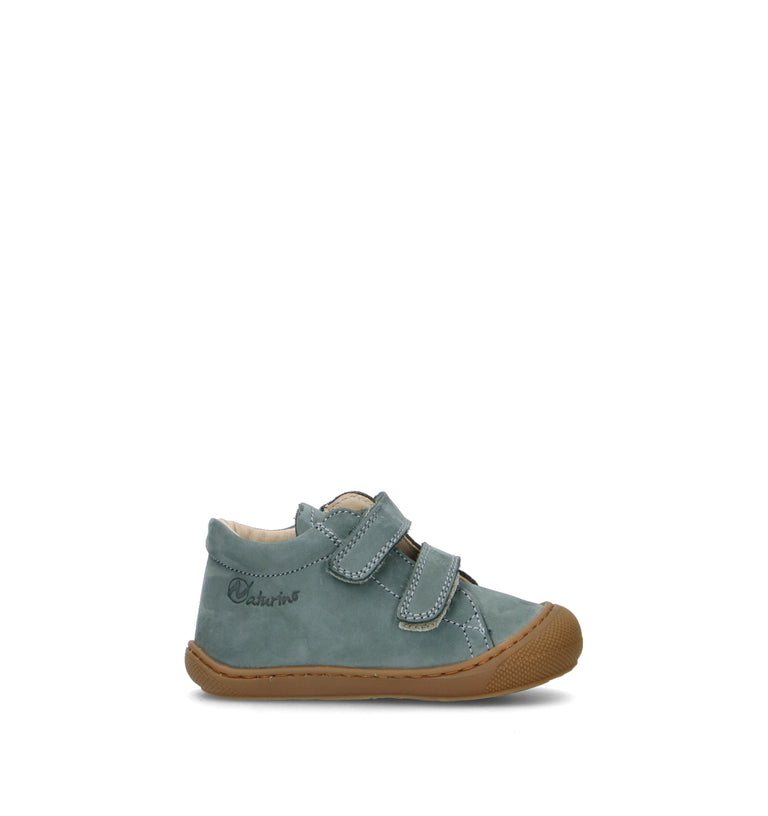 NATURINO Sneaker bimbo azzurra in nabuk