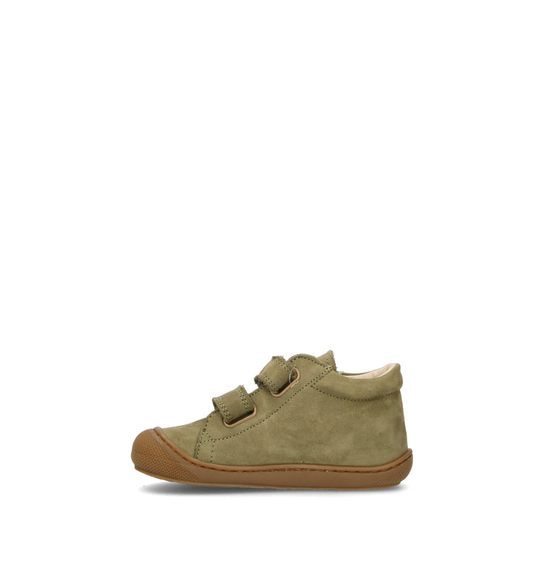 NATURINO Sneaker bimbo verde in suede