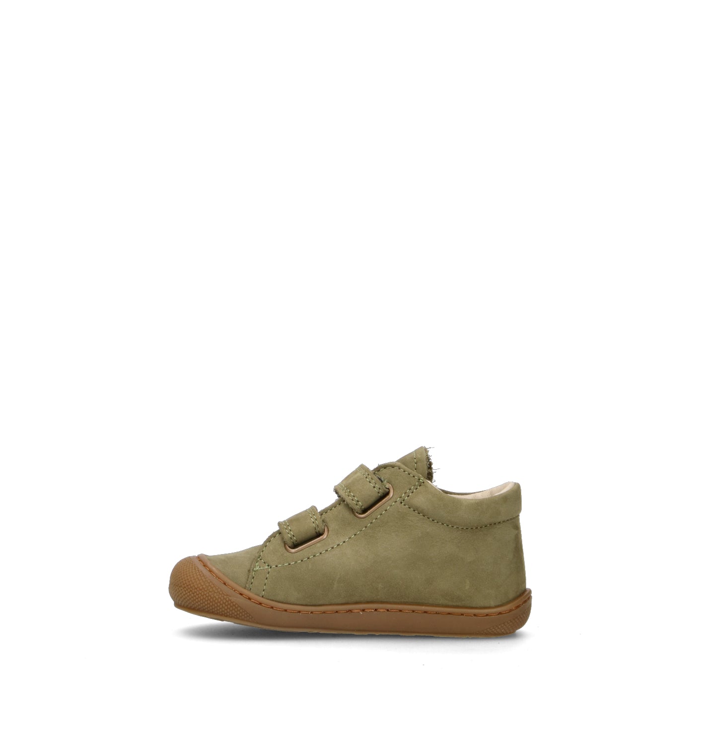NATURINO Sneaker bimbo verde in nabuk