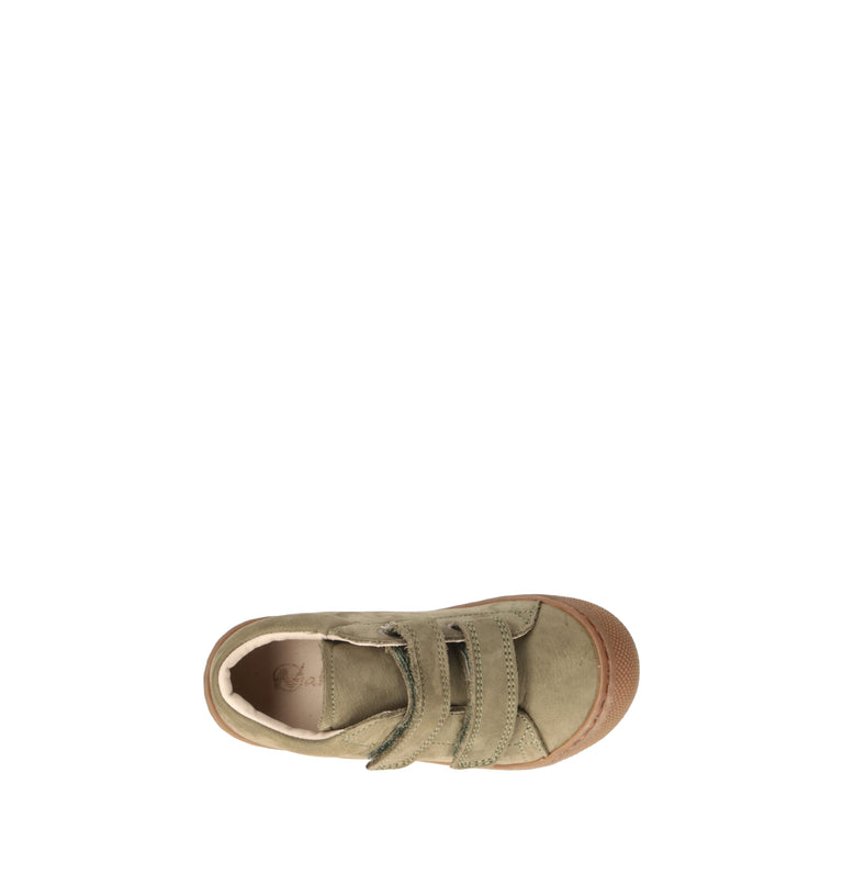 NATURINO Sneaker bimbo verde in suede