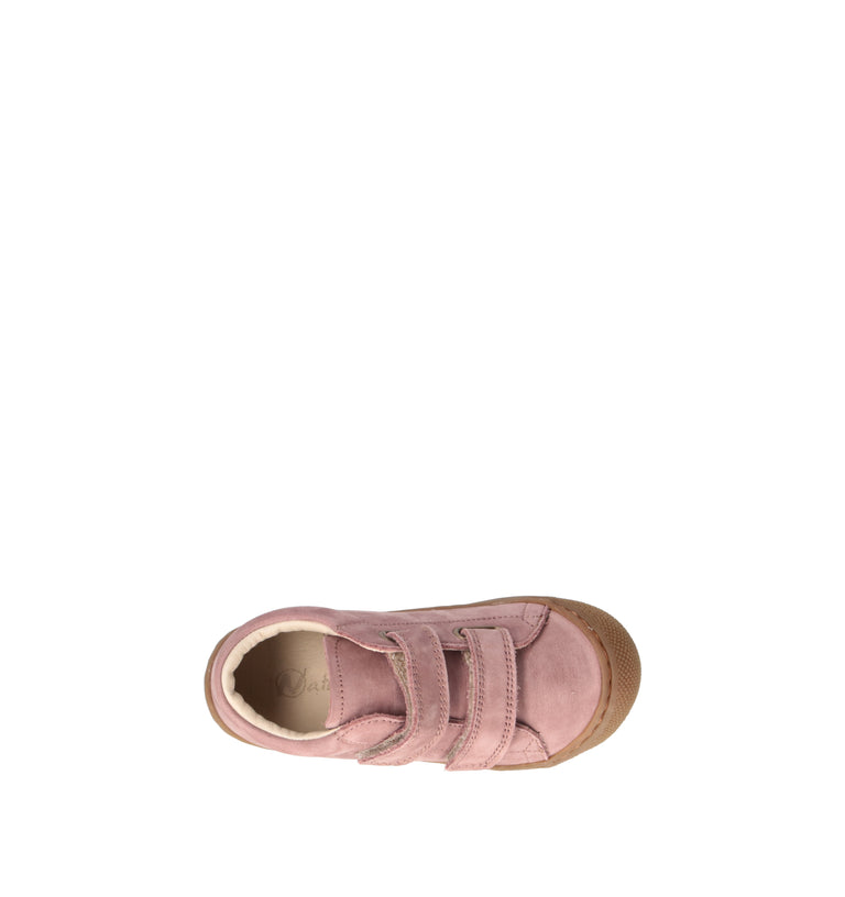 NATURINO Sneaker bimba rosa in suede