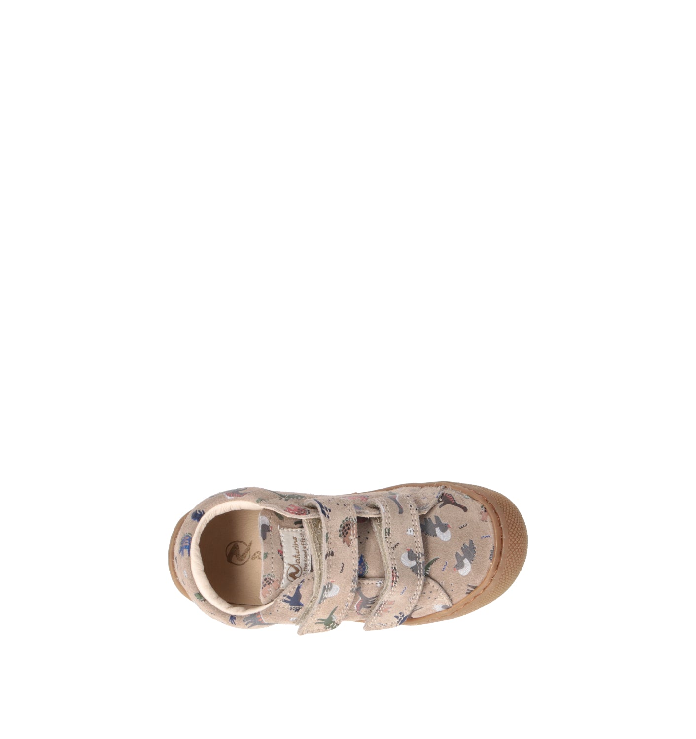 NATURINO Sneaker bimbi beige in suede
