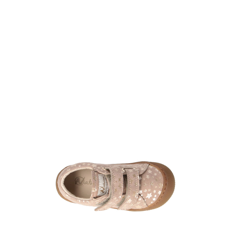 NATURINO Sneaker bimba beige in suede