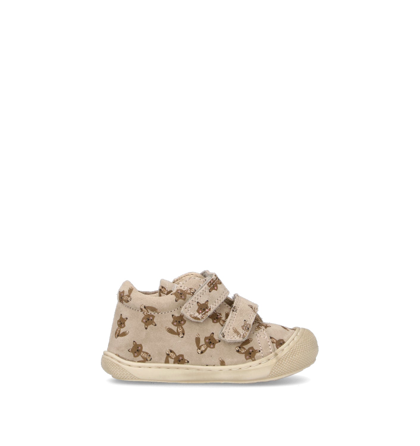 NATURINO Sneaker bimbi beige in suede