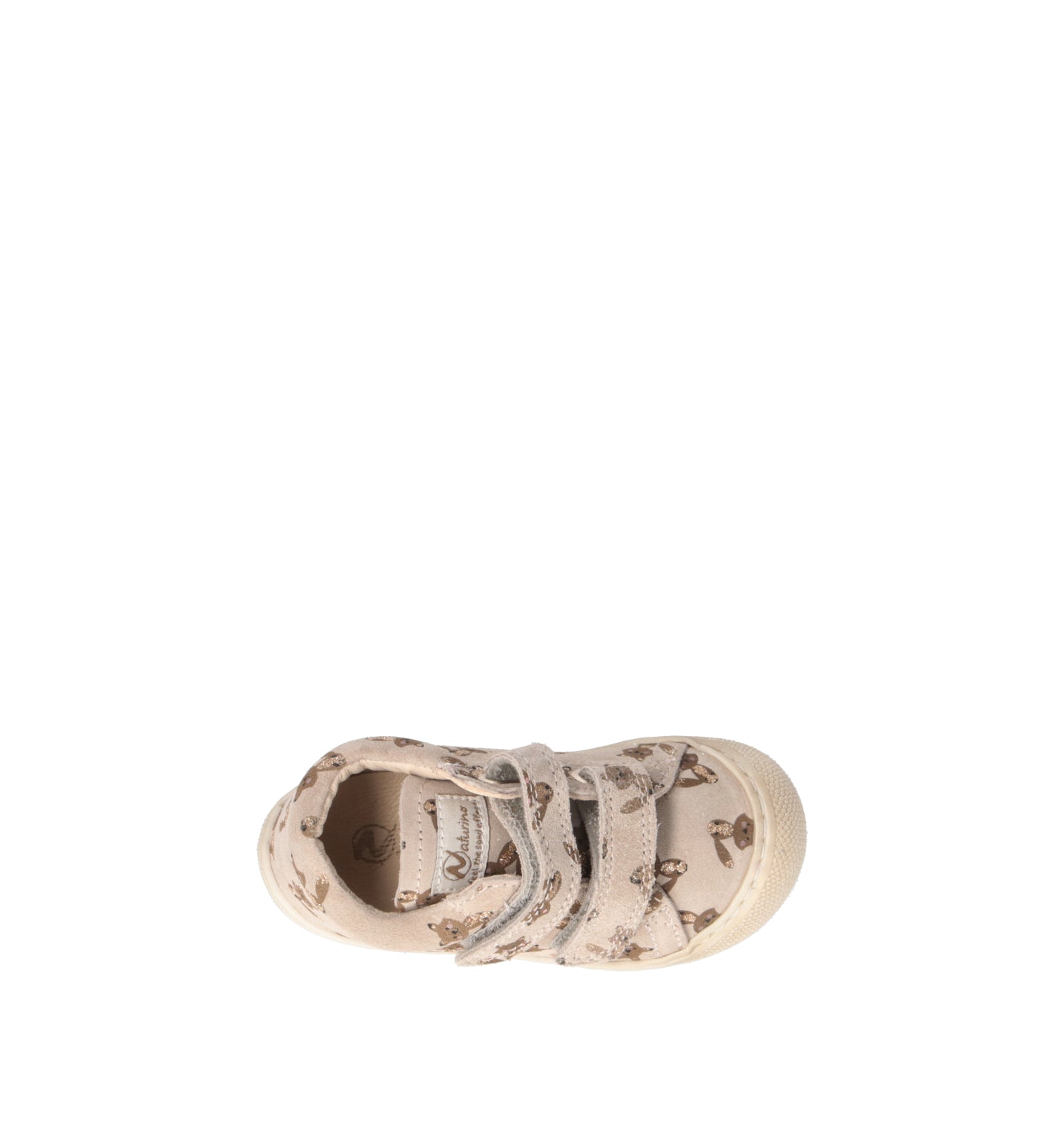 NATURINO Sneaker bimbi beige in suede