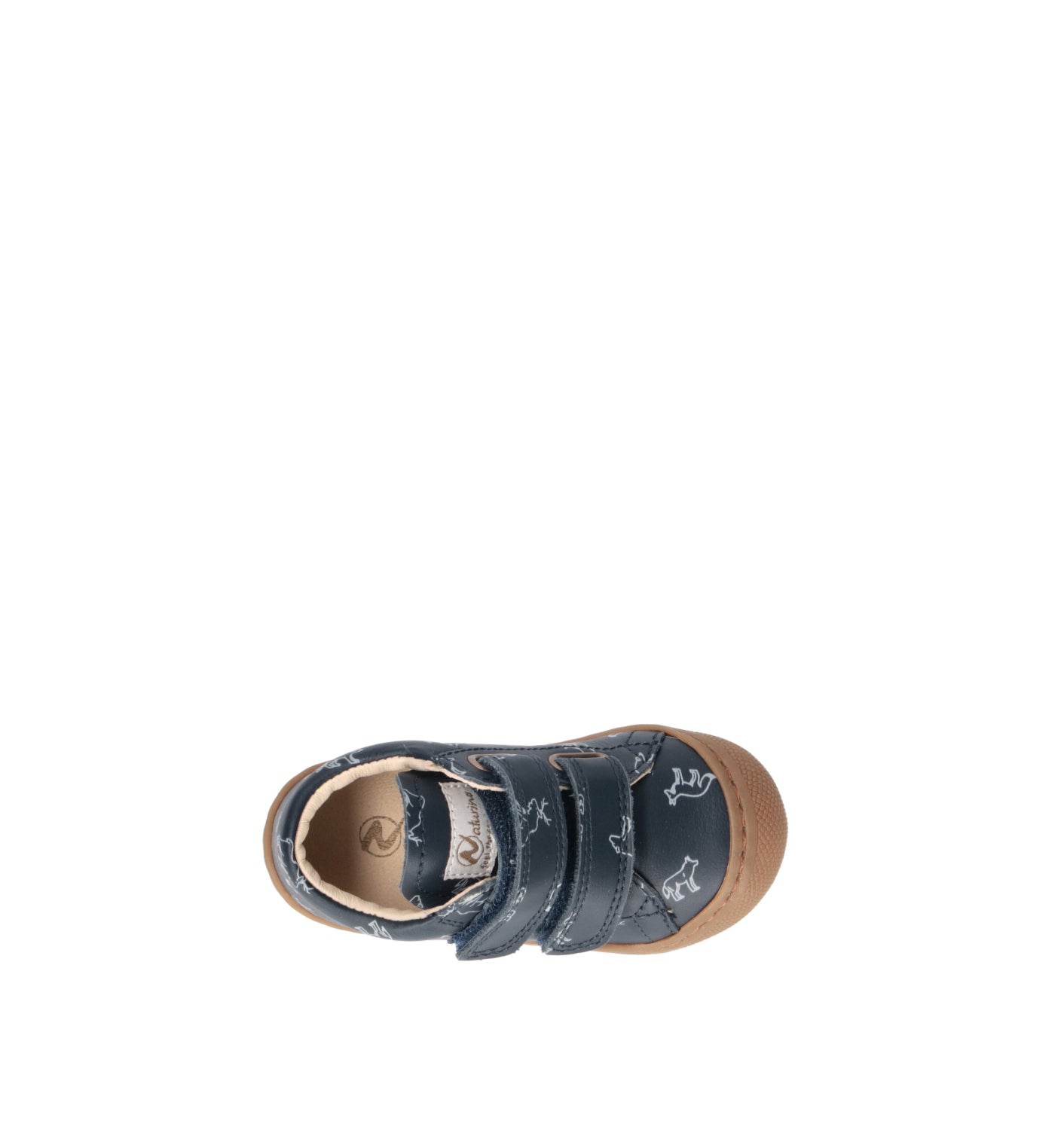 NATURINO Sneaker bimbo blu in pelle