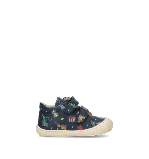 NATURINO Sneaker bimbo blu in pelle