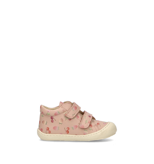 NATURINO Sneaker bimba rosa in pelle