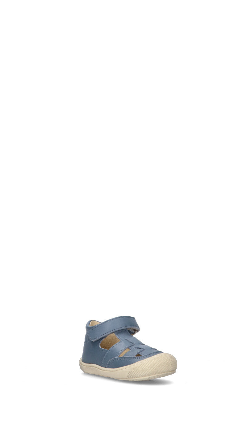 NATURINO Sneaker bimbo azzurra in pelle