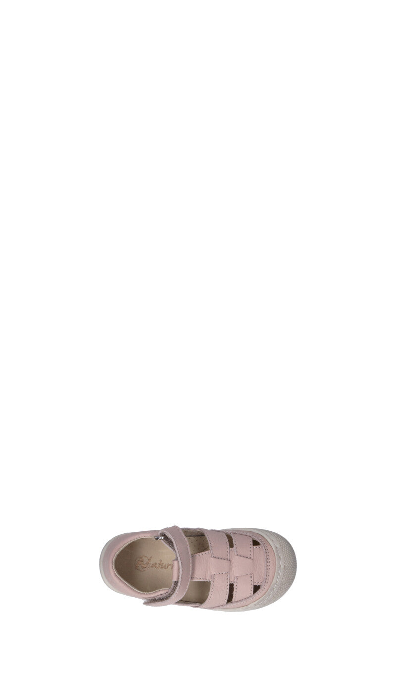 NATURINO Sneaker bimba rosa in pelle