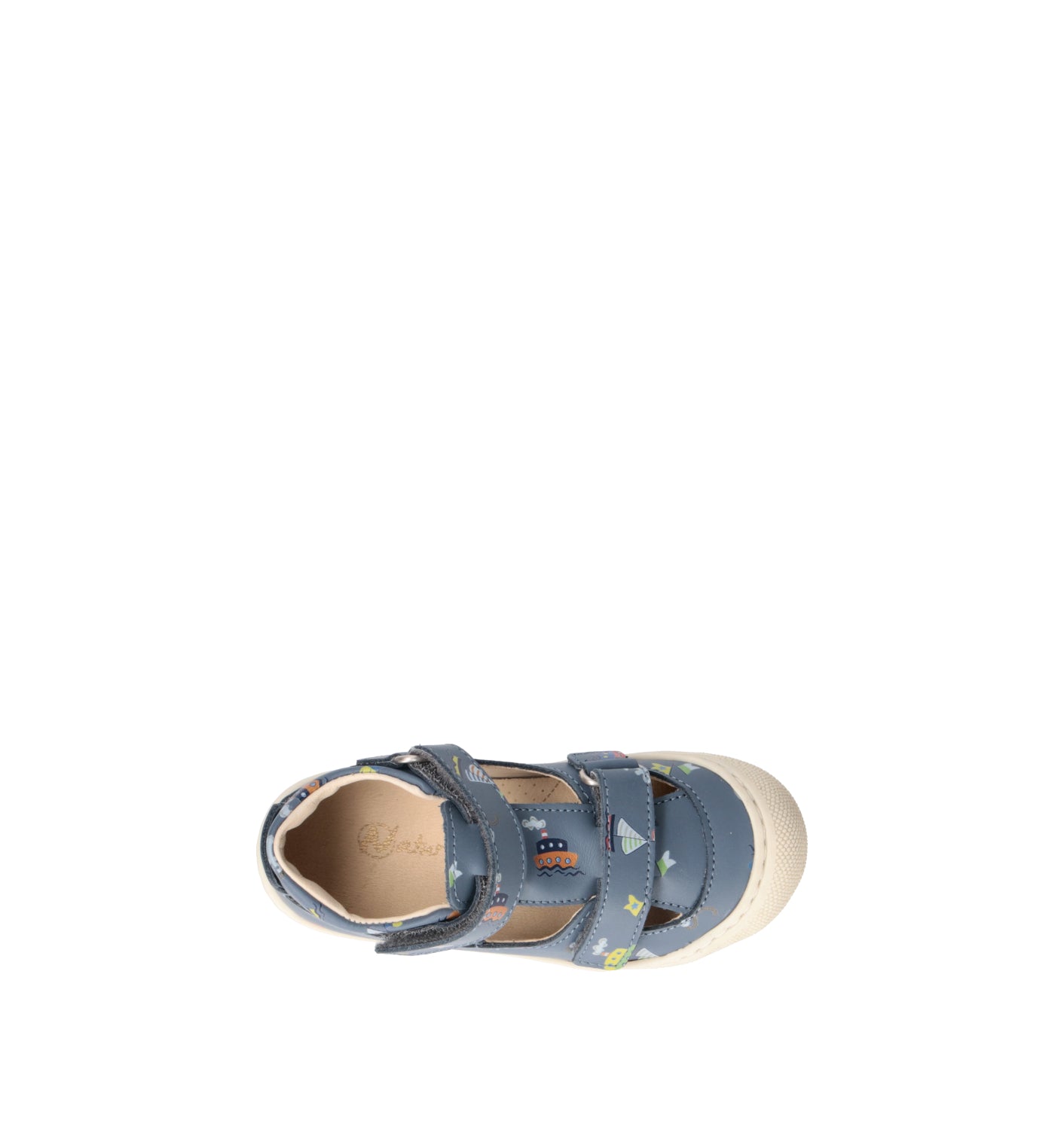 NATURINO Sandalo bimbo blu in pelle
