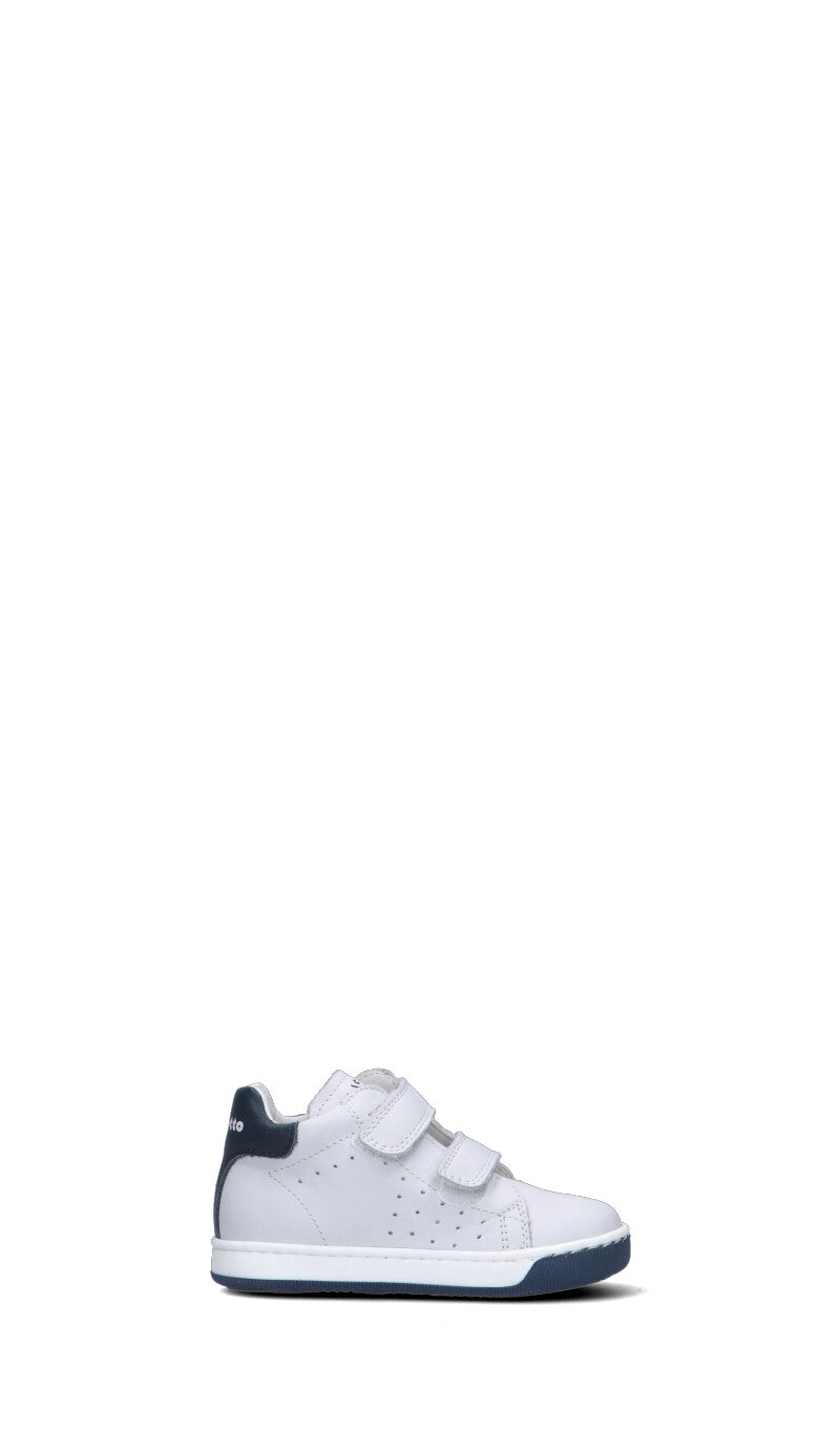 FALCOTTO Sneaker bimbo bianca in pelle
