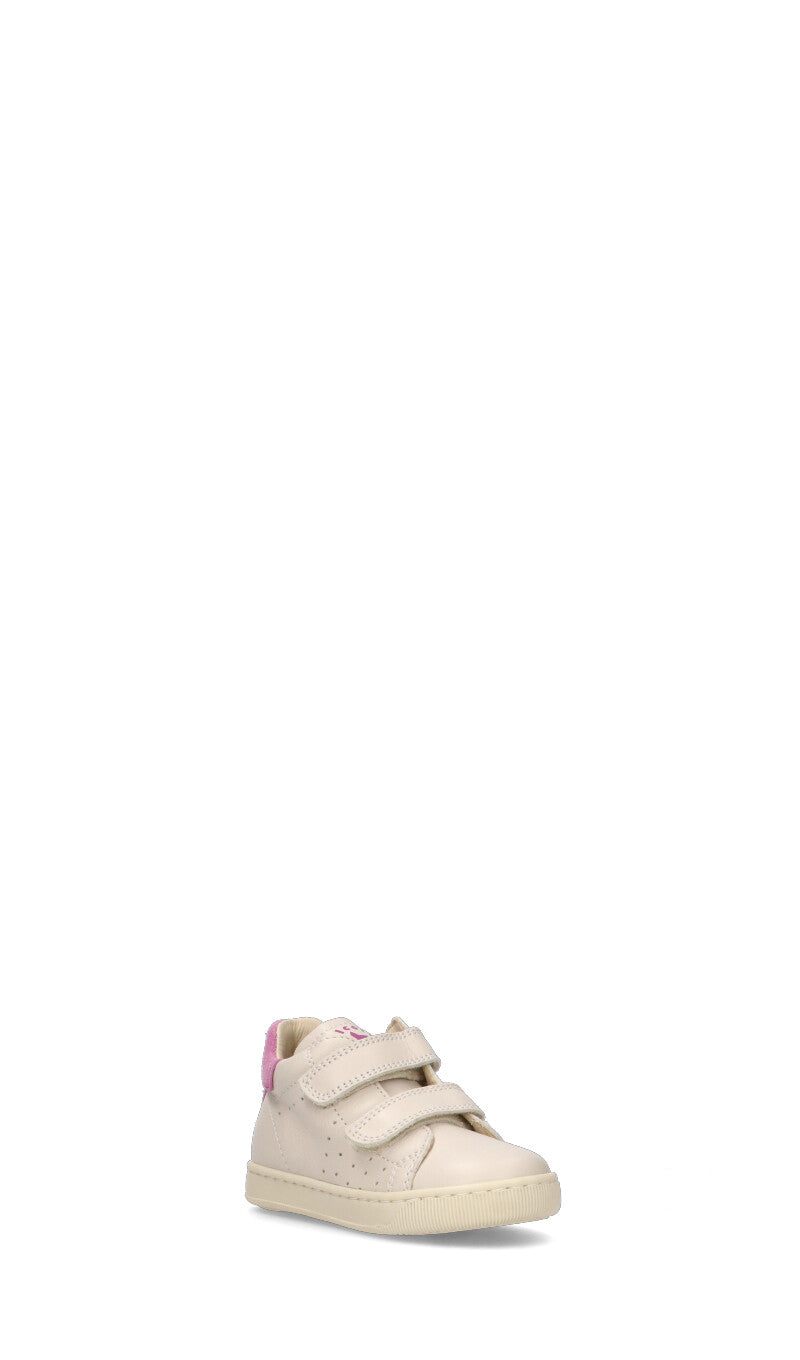 FALCOTTO Sneaker bimba bianca in pelle