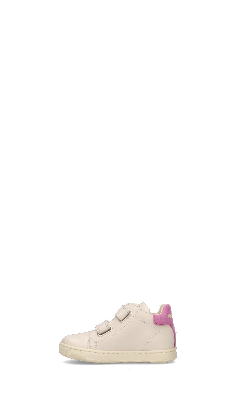 FALCOTTO Sneaker bimba bianca in pelle