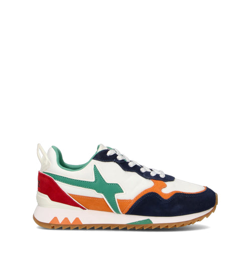 W6YZ Sneaker ragazzo bianca/multicolor