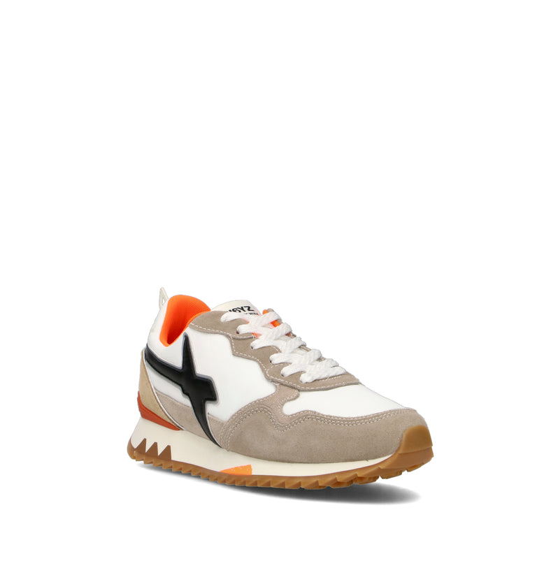 W6YZ Sneaker ragazzo bianca/multicolor