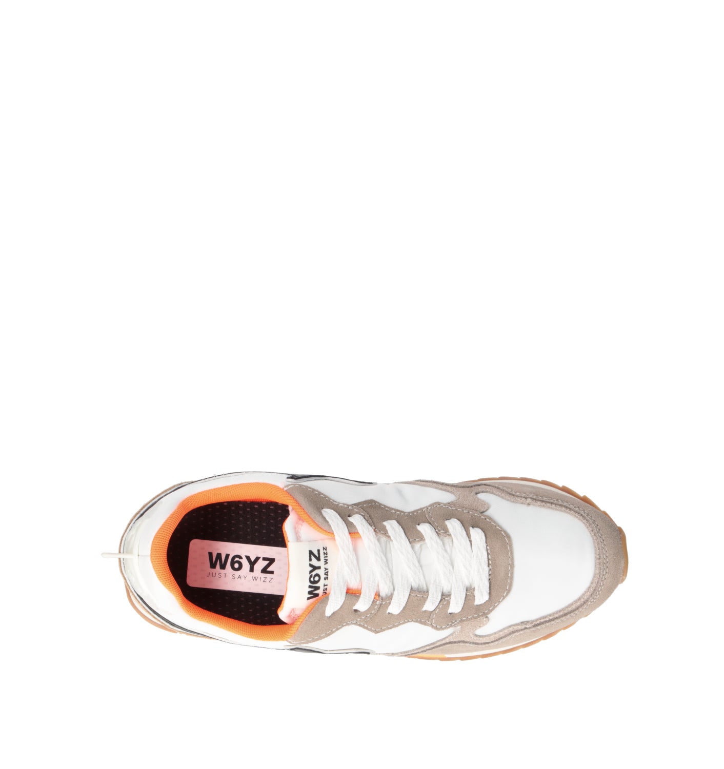 W6YZ Sneaker ragazzo bianca/multicolor