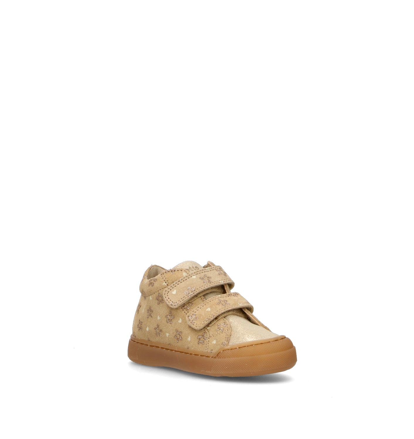 FALCOTTO Sneaker bimba beige in suede