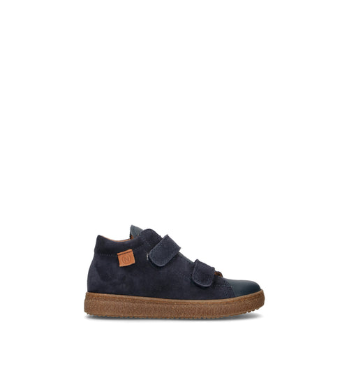 NATURINO Sneaker bimbo blu in suede