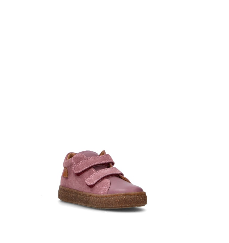 NATURINO Sneaker bimba rosa in pelle