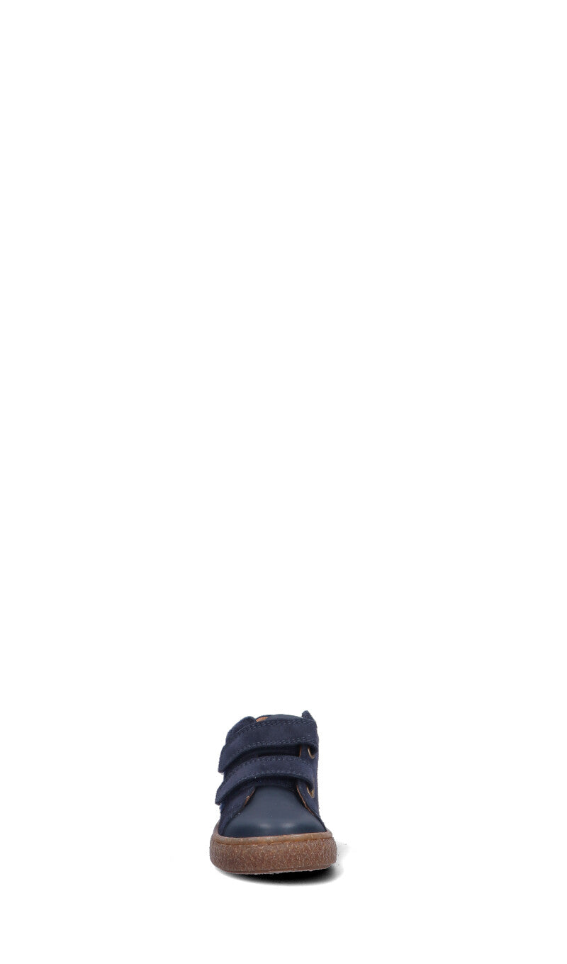 NATURINO Sneaker bimbo blu in suede