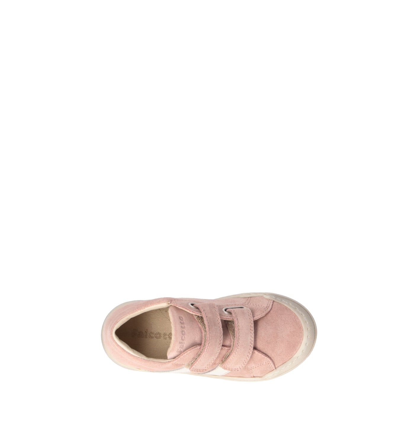 FALCOTTO Sneaker bimba rosa in suede