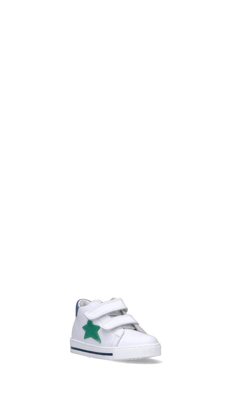 FALCOTTO Sneaker bimbo bianca in pelle