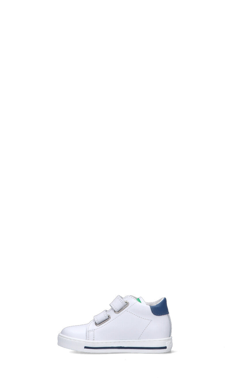FALCOTTO Sneaker bimbo bianca in pelle