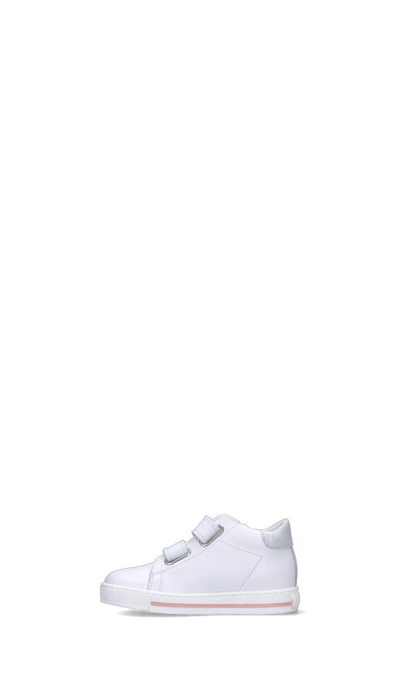 FALCOTTO Sneaker bimba bianca in pelle