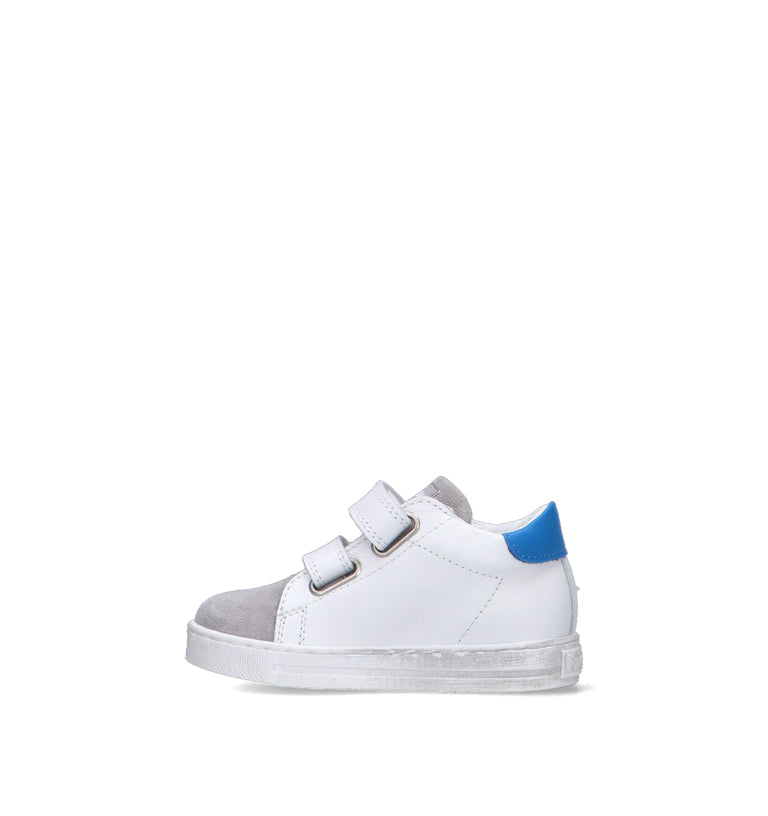 FALCOTTO Sneaker bimbo bianca in pelle
