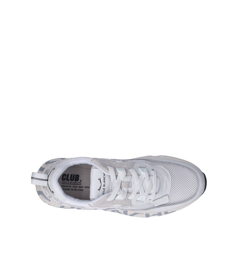 VOILE BLANCHE Sneaker uomo bianca