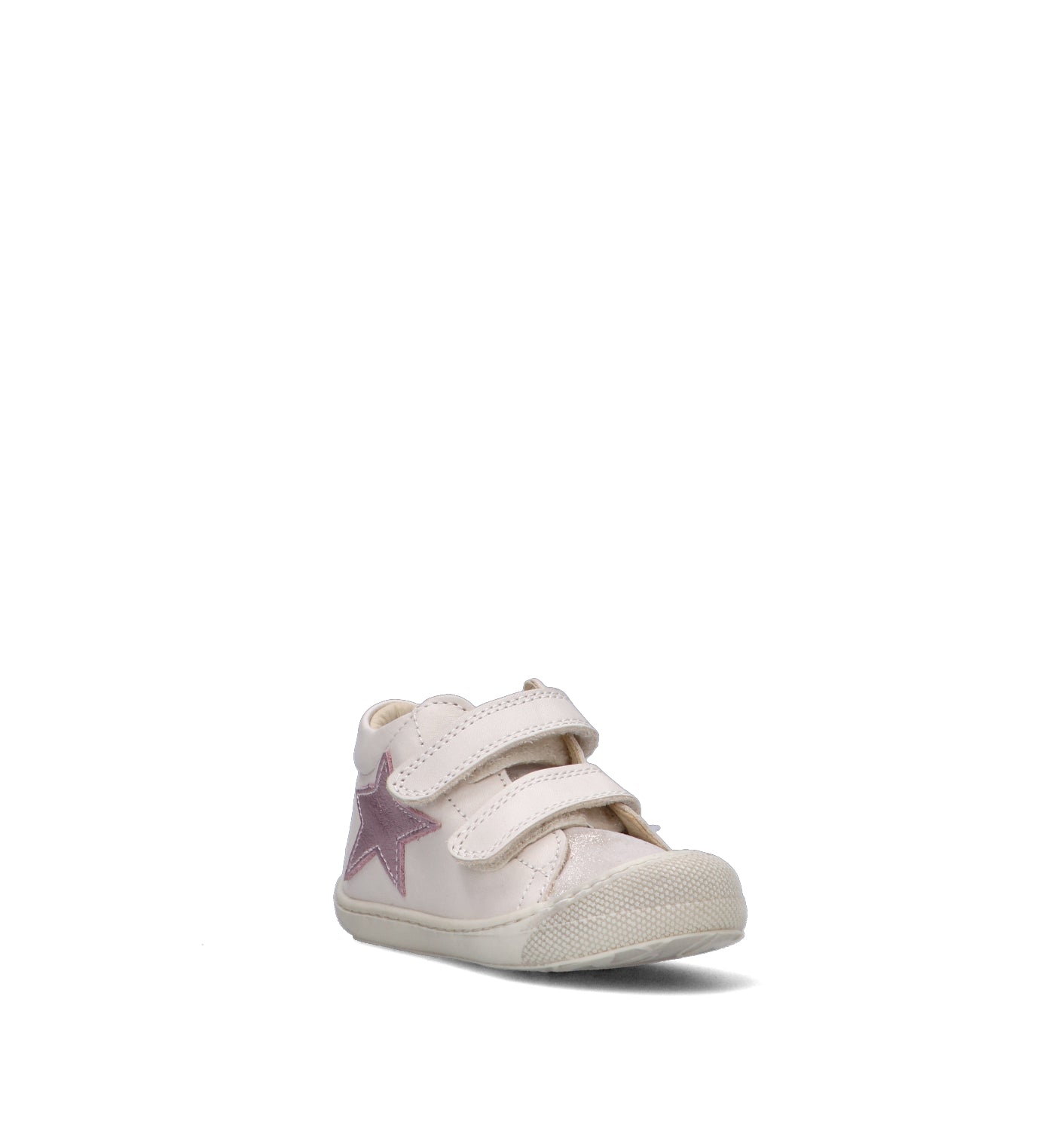 NATURINO Sneaker bimba panna in pelle