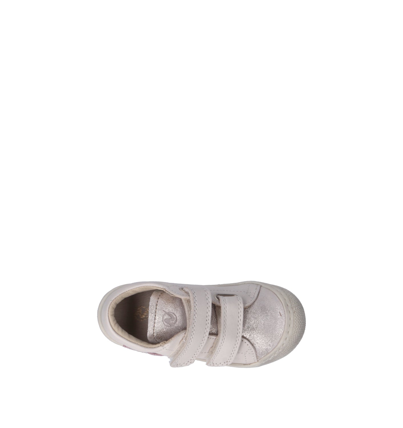 NATURINO Sneaker bimba panna in pelle
