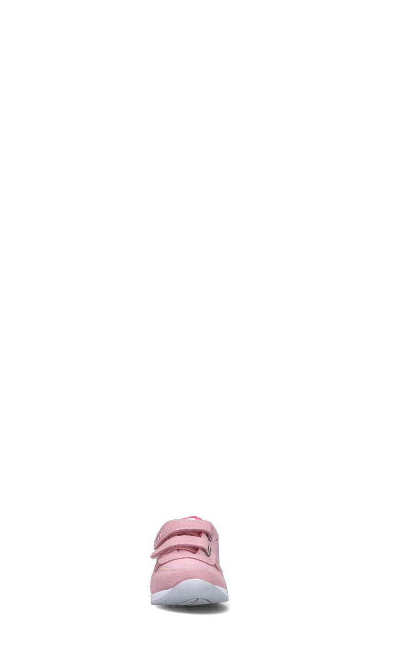 FALCOTTO Sneaker bambina rosa in suede