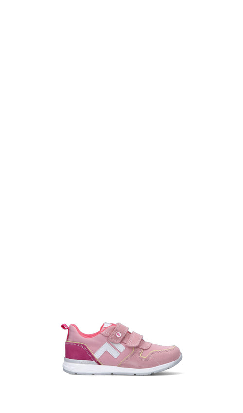 FALCOTTO Sneaker bambina rosa in suede