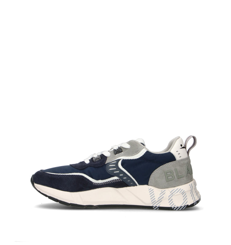 VOILE BLANCHE Sneaker uomo blu/grigia