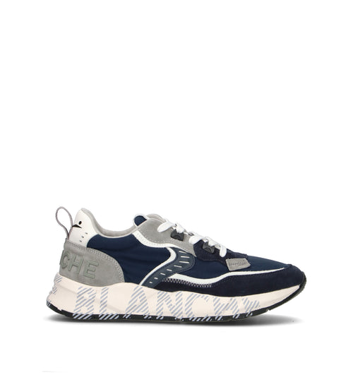 VOILE BLANCHE Sneaker uomo blu/grigia