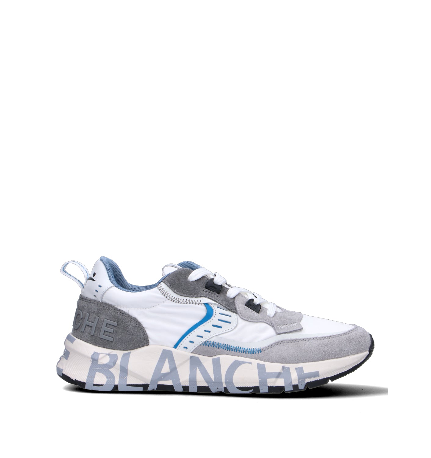 VOILE BLANCHE Sneaker uomo bianca/grigia