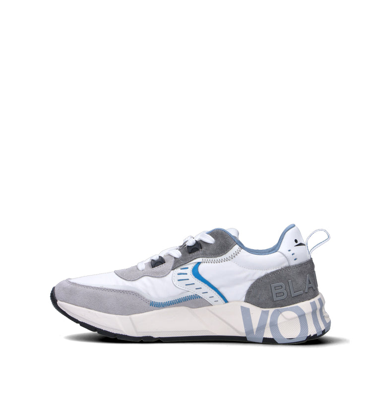 VOILE BLANCHE Sneaker uomo bianca/grigia