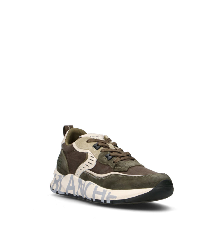 VOILE BLANCHE Sneaker uomo militare