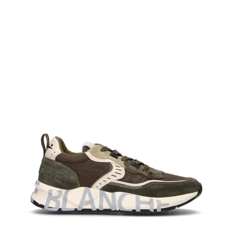 VOILE BLANCHE Sneaker uomo militare