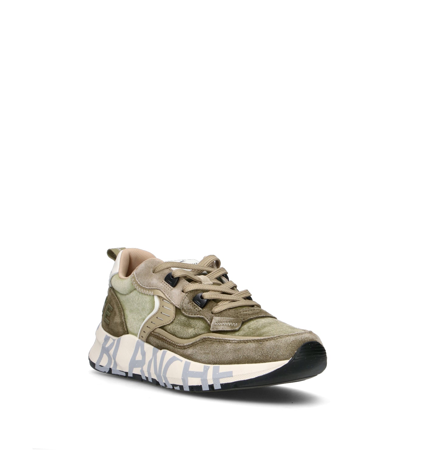 VOILE BLANCHE Sneaker uomo army green