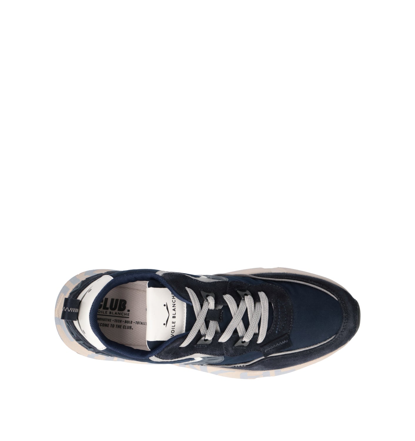 VOILE BLANCHE Sneaker uomo blu