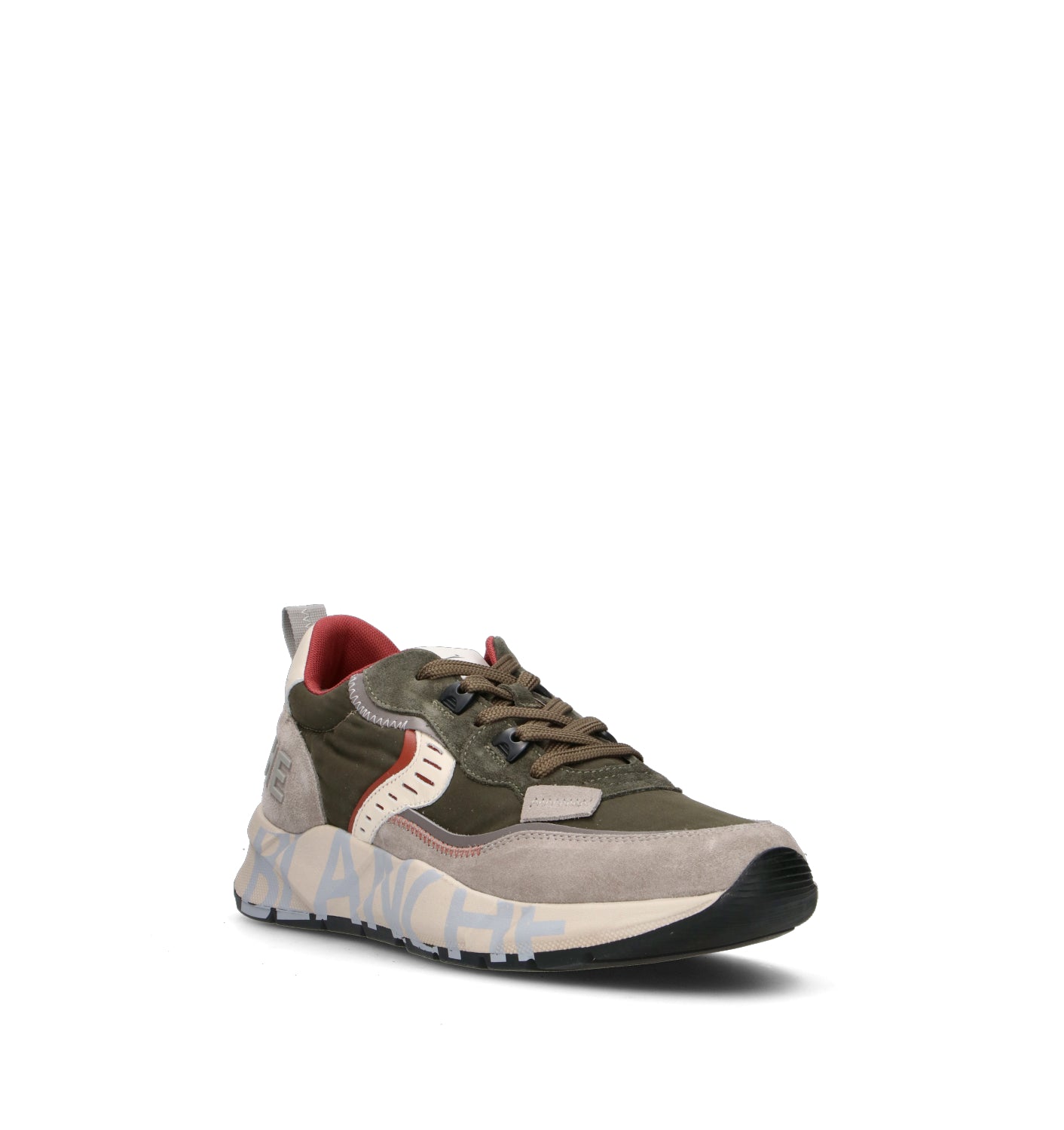 VOILE BLANCHE Sneaker uomo militare