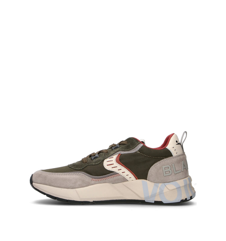 VOILE BLANCHE Sneaker uomo militare